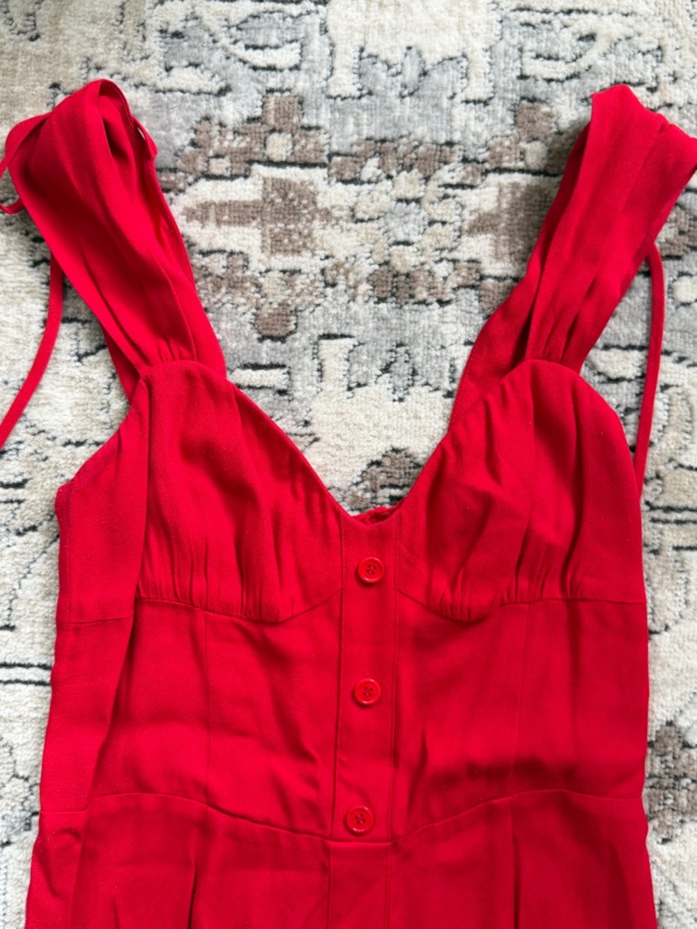 Reformation Luke Button-Down Dress, size 8 - Picture 6 of 8